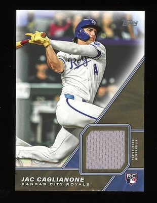 Jac Caglianone 2026 Topps Series 1 Major League Material Royals MLM-JCA RC