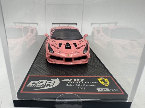 DIE CAST 1/43 BBR " FERRARI 488 CHALLENGE ROLEX 24H DAYTONA 2018 " BBRC248 - Picture 3 of 5