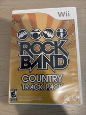 Wii Rock Band Country Track Pack (Nintendo Wii, 2009) COMPLETE, TESTED & WORKS!