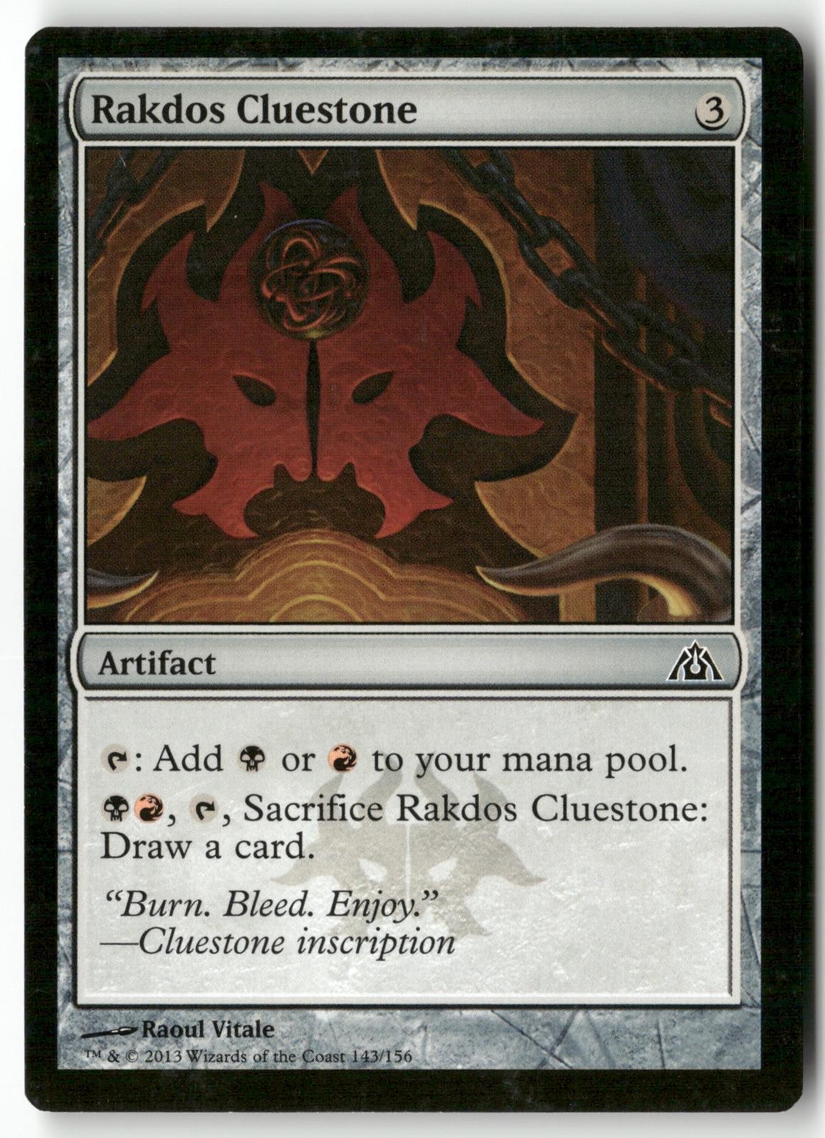 Rakdos Cluestone 143 Magic: The Gathering Dragon's Maze 2013