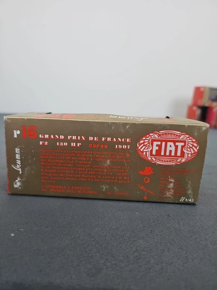 De colección F2 Grand Prix de France 1907 Corsa R16 1/43 Brumm Foto 3 de 4