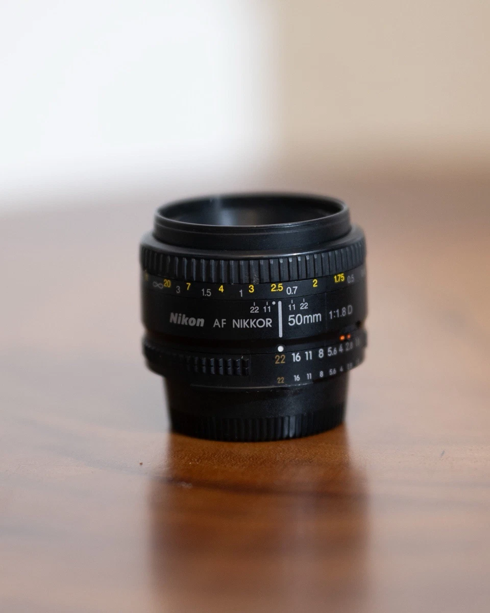 Nikon NIKKOR f/1.8 Camera Lenses 50mm Focal for sale | eBay