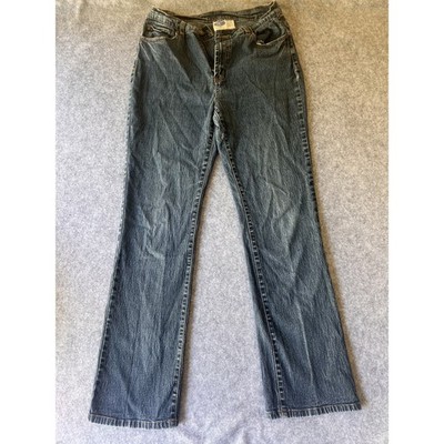 DG2 by Diane Gilman Bootcut Jeans Size 8 Blue Stretch Denim