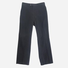 Sears Black Corduroy Trousers Sz 40   Straight Leg Vintage