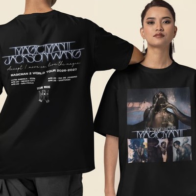 Jackson Wang World Tour 2026 T-shirt, Jackson Wang Magicman 2 World Tour, Jacks
