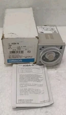 New In Box OMRON H3BA-N  1.2 sec to 300 hour Time Relay FREE FAST delivery