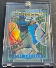 1995 JOSE CANSECO TOPPS FINEST REFRACTOR #170 RED SOX  (488)