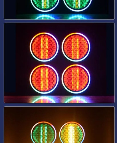 4Eyes LED Audience Blinder Light 4*50w DMX RGB DJ Event Strobe Retro Stage Light - Picture 8 of 9