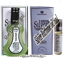 Silver By Al-Rehab Authentic Arabian Perfume Spray 35ml + 6ml oil perfume