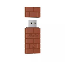 8Bitdo Wireless Bluetooth USB Adapter 2, Stea...