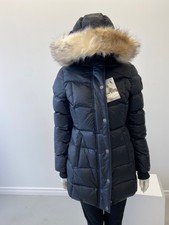 Pajar Womens Roxy Puffer Black / Crystal Faux Fur Size S Nwt