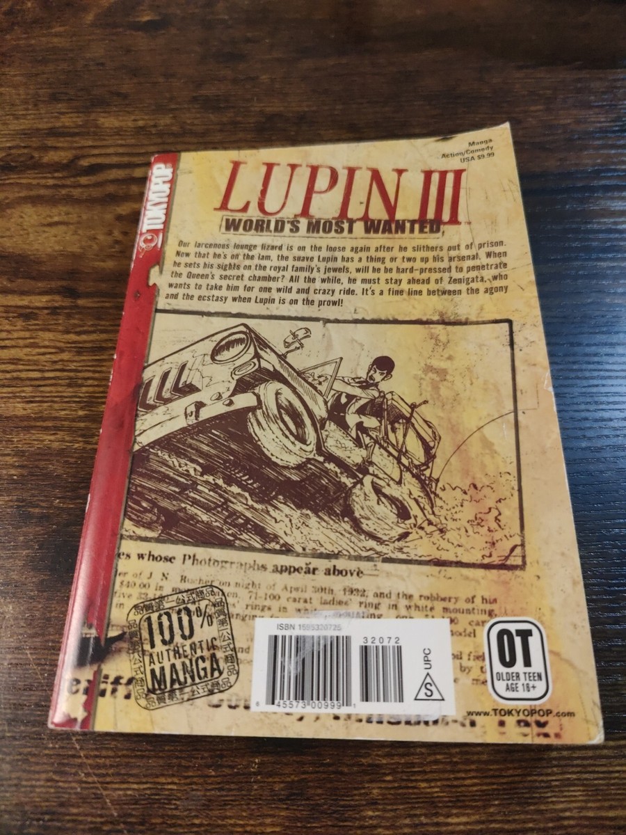 LUPIN III: WORLD'S MOST WANTED, VOL. 3 By Monkey Punch English