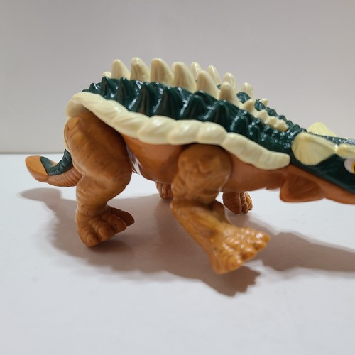 2011 Fisher Price Imaginext 7"- 5 Oz. Ankylosaurus Green & Yellow. - Picture 5 of 10