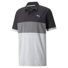 Image of Puma Cloudspun Highway Polo Black/High Rise