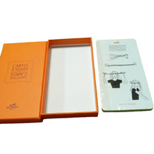 Hermes Scarf Accessory KNOTTING CARDS No.4 Tying How To Sealed New With Box