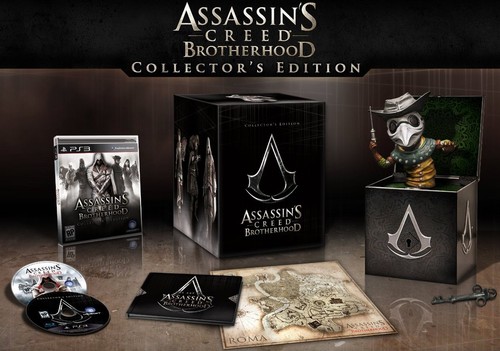 Assassin Creed Brotherhood Edición Coleccionista + Doctor Jack-in-box PS3, limitado NUEVO - Imagen 2 de 2