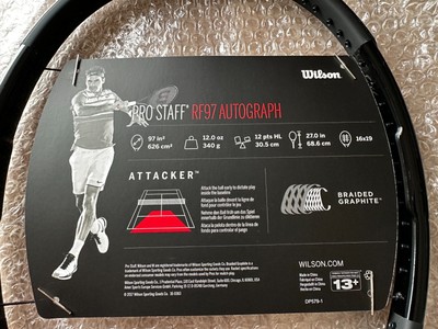 Wilson Pro Staff RF97 Autograph v11 L3 4 3/8 2017. Roger Federer 