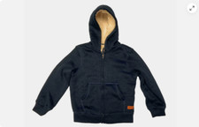 Weatherproof Vintage 1948 Boy's Sherpa-Lined Full Zip Jacket INDIGO HTR XS NWT
