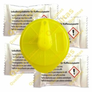 4 tabletas de descalcificación y limpieza de disco de servicio para Bosch  Tassimo (Descalcificador Kit) | eBay