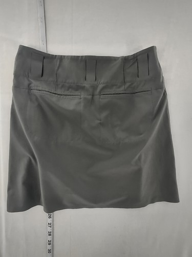 Nike Size 0 Dri FIt Golf Skirt Gray No Sash No Shorts Lightweight Pockets - Picture 6 of 9