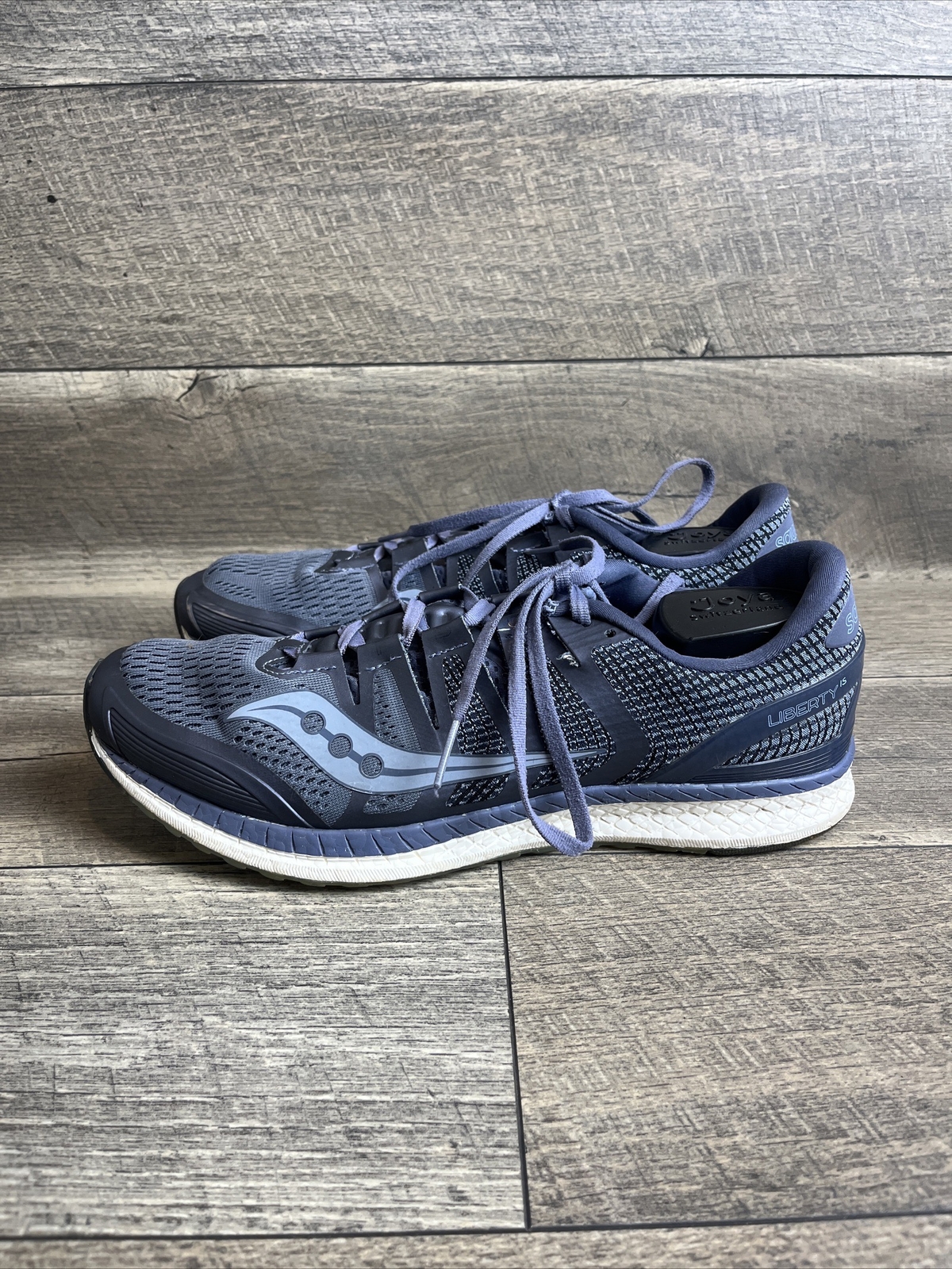 SAOLA Scarpe da corsa grigie Saucony Liberty ISO S20410 1 da uomo grigie taglia 13