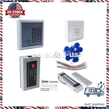 RFID Electric Door Lock Access Control System Kit With 180kg Magnetic Lock