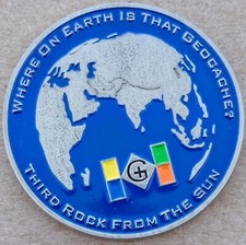 Geocache Earth Geocoin 2006 - Activated  Adoptable - TBXXBC