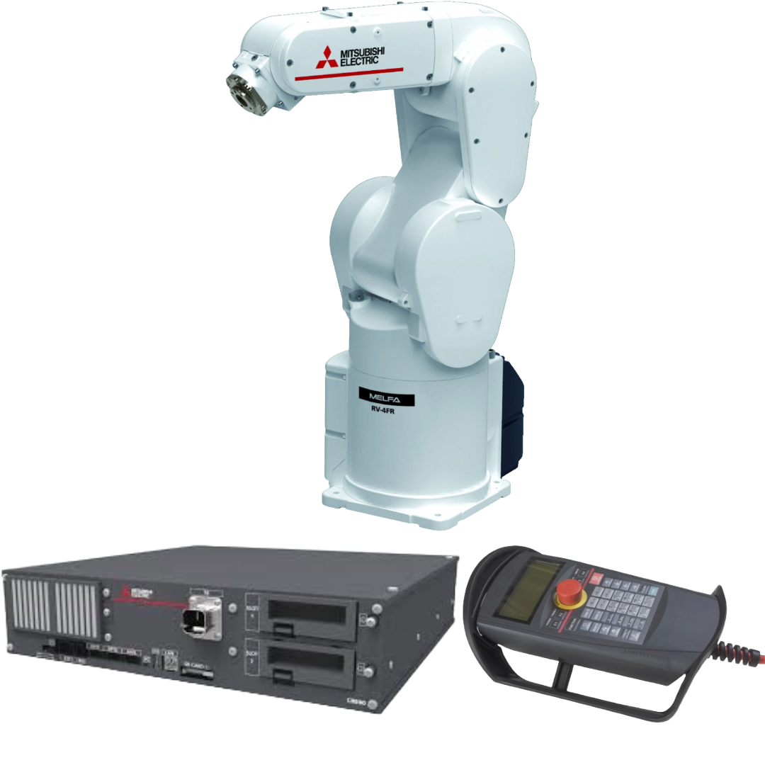 Mitsubishi MELFA RV-4FR-D 6-Axis Robot System 4kg P/L w/CR800-04VD