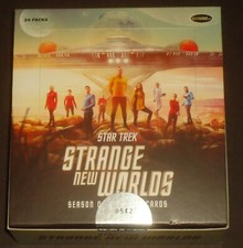 Star Trek SNWorlds S1 Trading Cards Empty Box(NO CARDS) & Wrappers 542 of 5,000