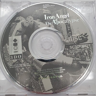 Iron Angel of the Apocalypse 3DO 1994 3D0 System Retro VIdeo Game Disc Only