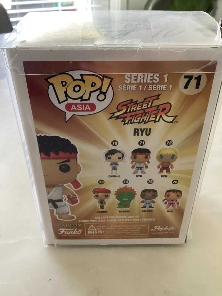 Street Fighter Ryu #71 Funko|Signed By Yoshinori Ono | San Diego Comic-Con - Image 3 of 4