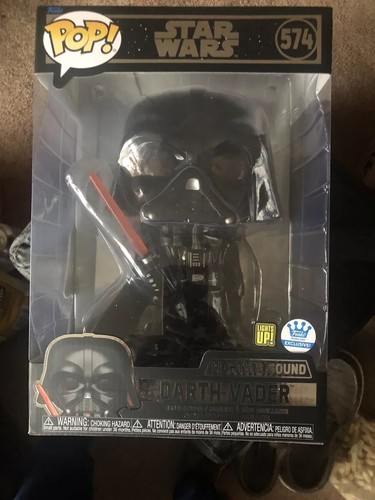 Funko Pop Star Wars 10" Darth Vader mit Lights & Sounds Electronic # 574 NEU - Bild 2 von 6