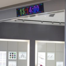 26"*8" Message Board Full Color RGB Programmable Outdoor Sign LED Scrolling Sign