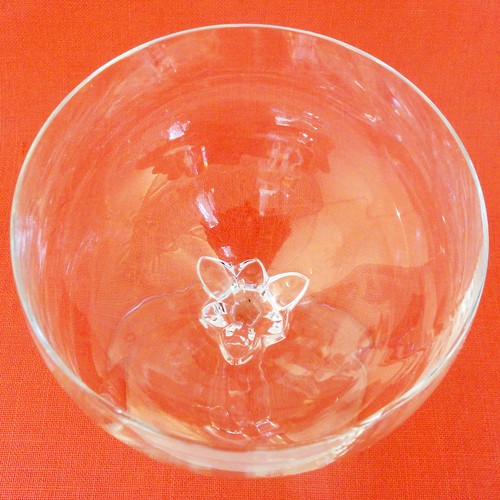 OPAL Nachtmann Crystal Saucer Champagne 5.75" tall NEW NEVER USED made Germany - Picture 2 of 2