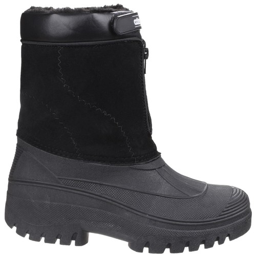 Cotswold Venture Black Ladies Synthetic Wellingtons - Picture 5 of 5