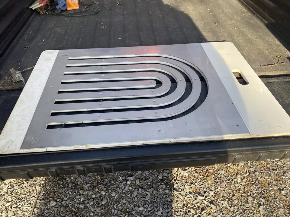 Drainboard Template for Solid Surface Countertop - Image 2 of 2