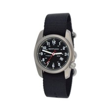 Bertucci A-2T Original Classic Men Black Dial Black Strap Quartz Watch 12022