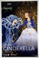 The Met Opera Massenet Cinderella Regal Poster 12.25" X 19" Number 167 of 250