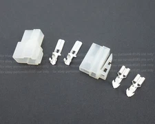 T-Type 2 Pin DC Power Connector Plug For VHF/UHF Kenwood Yaesu Icom Radio Cable