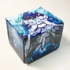 Game Card Storage Box YU-GI-OH Blue Hard Case Holder PTCG Desk Game Case