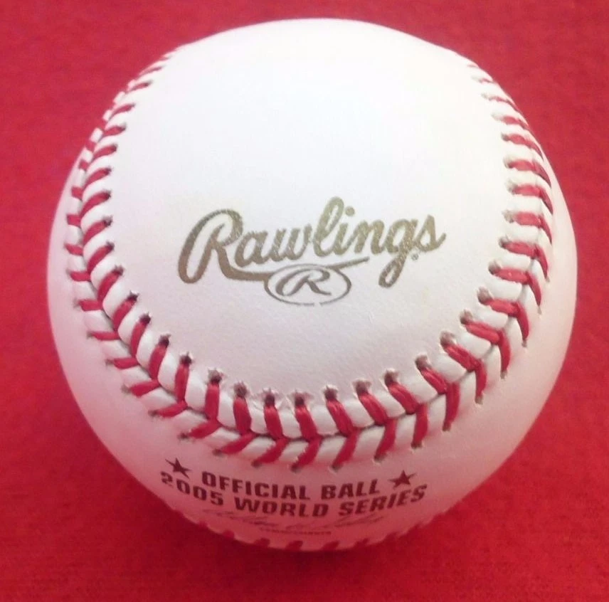 Rare Trot Nixon Signed 2005 Official World Series Baseball - MLB Boston Red Sox - Imagem 4 de 4