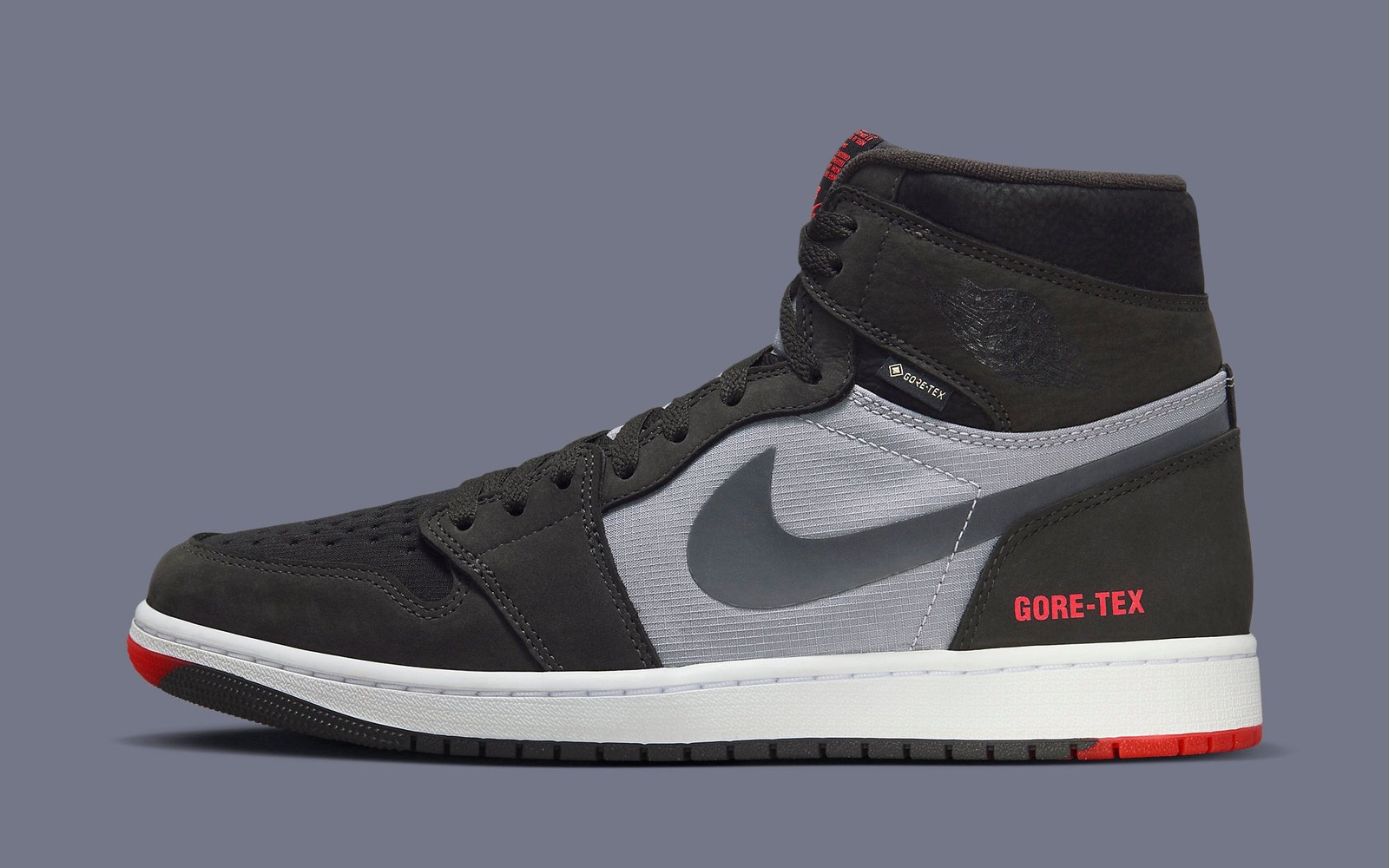 Nike Air Jordan 1 High Element Gore-Tex Cement Grey Charcoal DB2889-002 sz 9.5