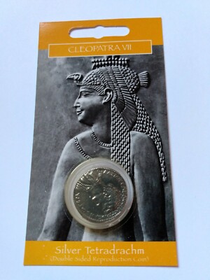 Cleopatra VII reproduction coin | eBay