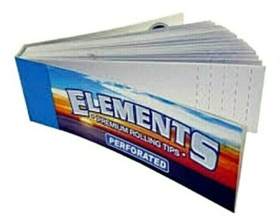 Elements Perforated Filter Tips 50/Pk Chlorine/Chemical Free USA SHIPPED