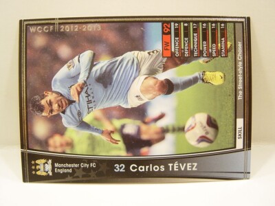Panini WCCF 2012-13 Carlos Tevez 1984 Argentina No.32 Manchester