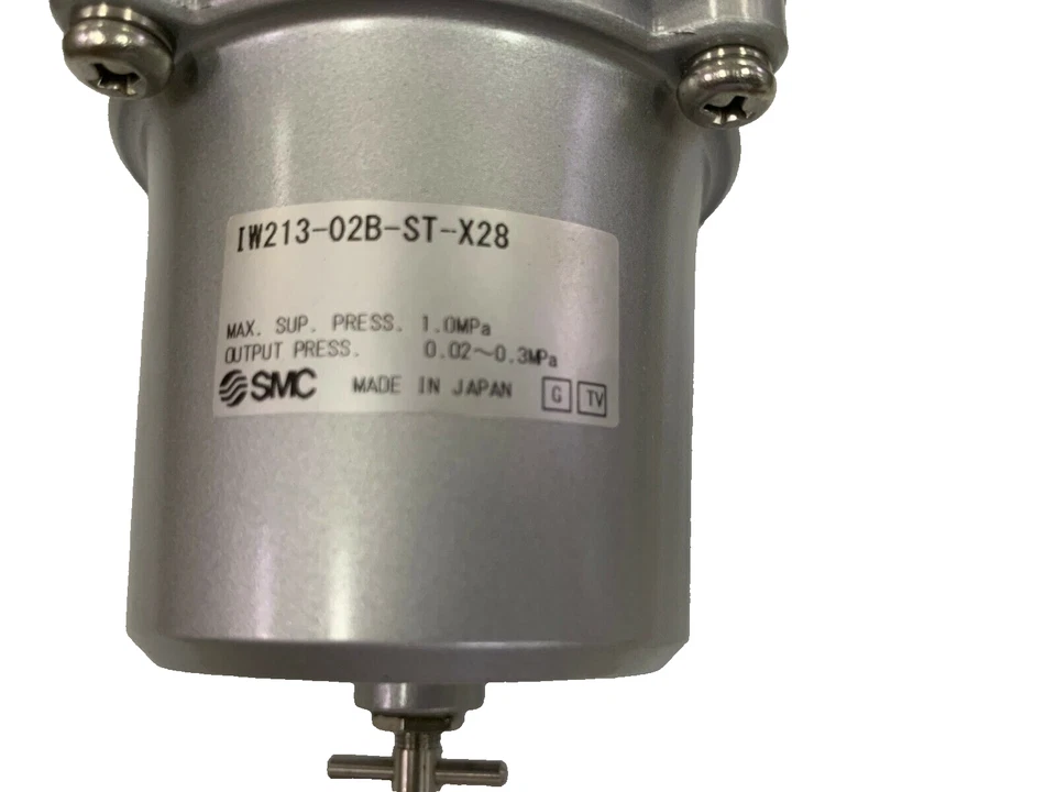 SMC IW Series Filter Regulator IW213-02B-ST-X28 1/4" port 0.02 to 0.3 Mpa - Image 3 of 3