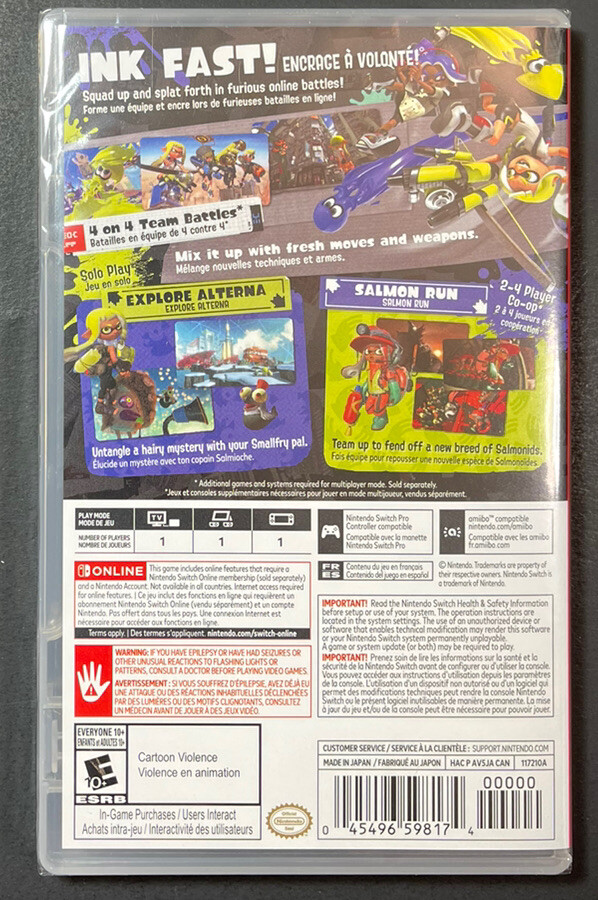 Splatoon 3 (Nintendo Switch) NEW | eBay