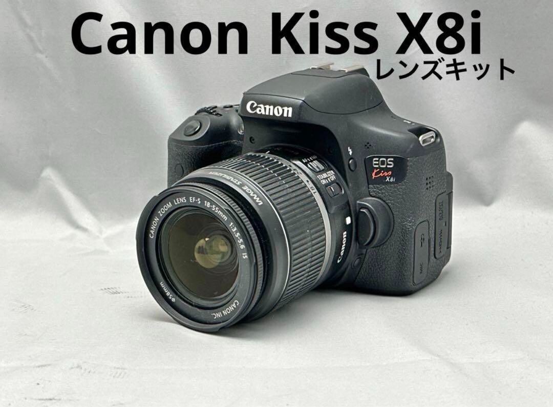 ショット数500！Canon EOS kiss x8i Wレンズセット♪ ショット数500！Canon EOS kiss x8i Wレンズセット♪