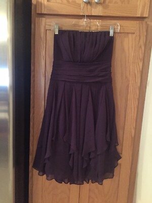 lulus bridesmaid dresses burgundy Affordable Lavender Chiffon Bridesmaid Dress Short Formal Dress W/Flow –  DaisyFormals-Bridesmaid and Formal Dresses in 59+ Colors main image 0