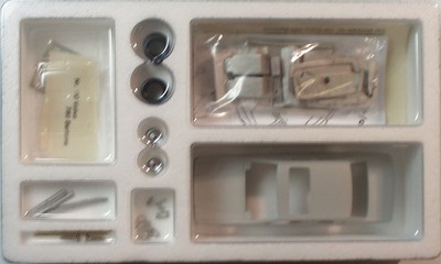 Volvo 780 Bertone unpainted 1/43 whitemetal/pewter & resin kit